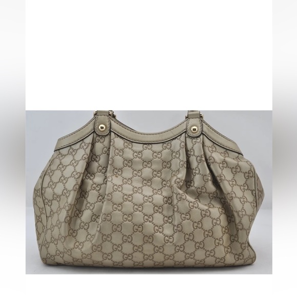 GUCCI Guccissima Sukey Medium Tote Bag GG Leather 14x11x4.5 (LxHxW) - Picture 3 of 15